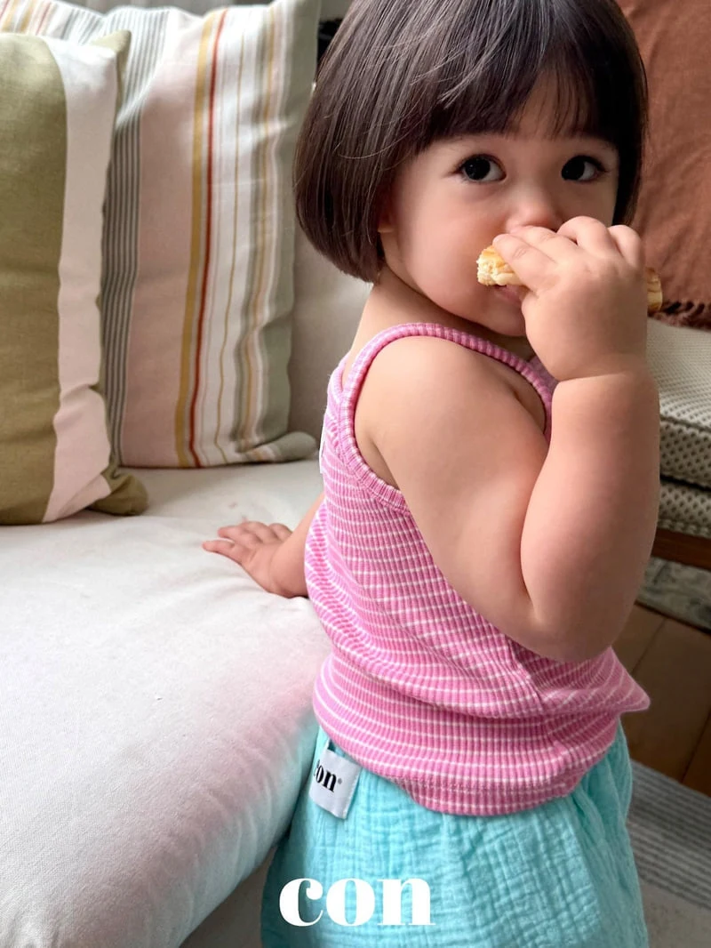 Con - Korean Baby Fashion - #babyfashion - IStriped Sleeveless Top - 11