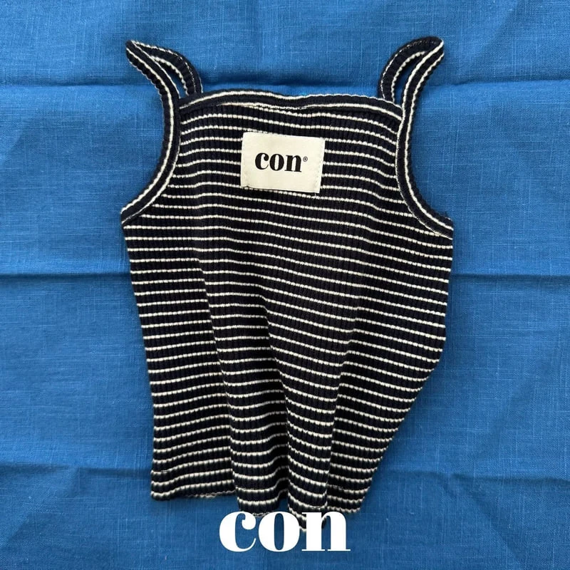 Con - Korean Baby Fashion - #babyfever - IStriped Sleeveless Top - 12