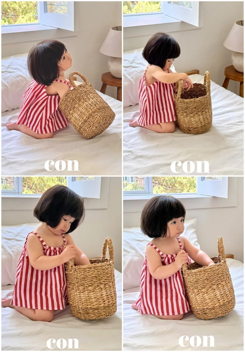 Con - Korean Baby Fashion - #babylifestyle - Salt Striped Blouse - 11