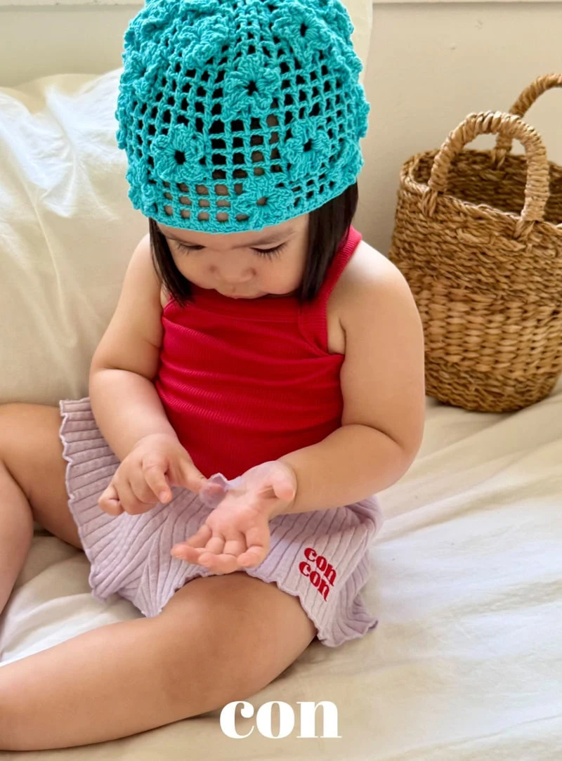 Con - Korean Baby Fashion - #babyoninstagram - Puffy Flower Beanie - 9
