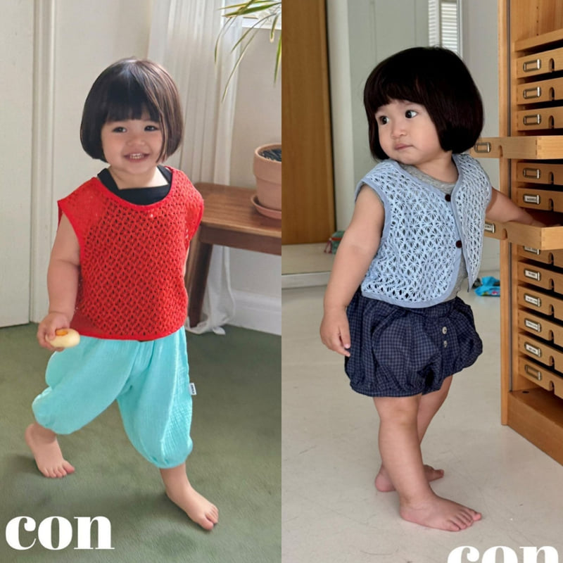 Con - Korean Baby Fashion - #babyoninstagram - Hippie Vest