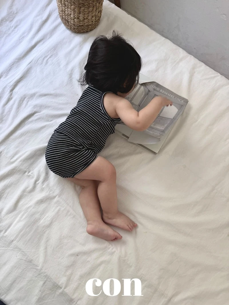 Con - Korean Baby Fashion - #babyoninstagram - IStriped Leggings - 4