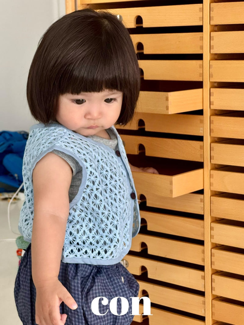 Con - Korean Baby Fashion - #babyootd - Hippie Vest - 2