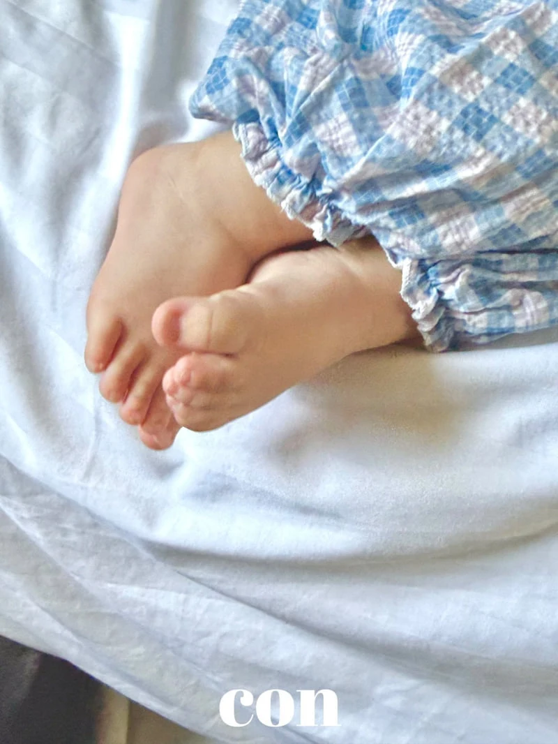 Con - Korean Baby Fashion - #babywear - Check Volume Pants - 11