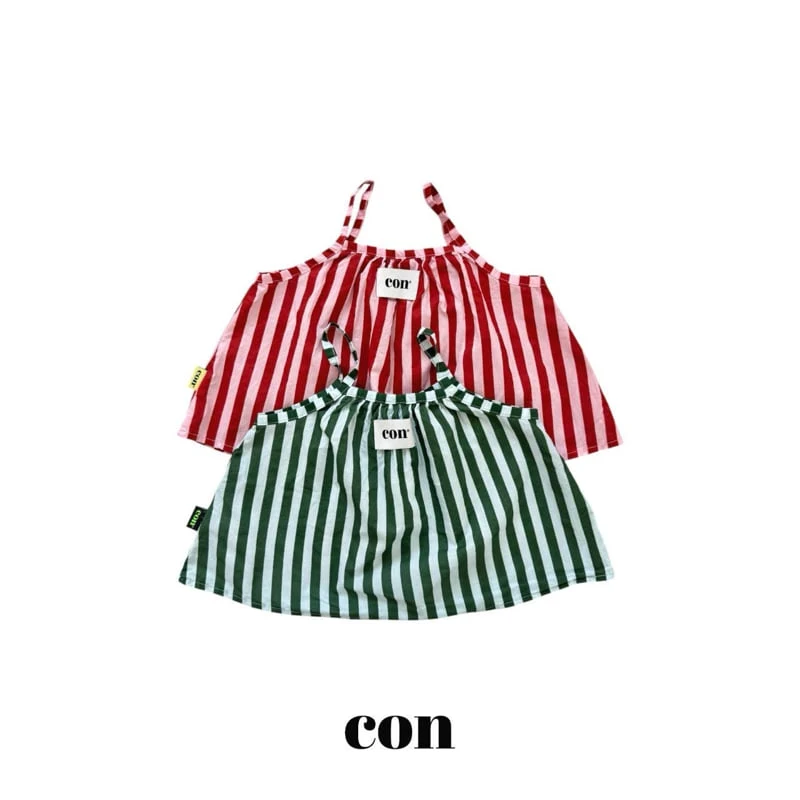 Con - Korean Baby Fashion - #babywear - Salt Striped Blouse