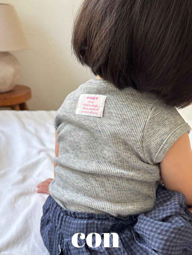Con - Korean Baby Fashion - #onlinebabyboutique - Ping Pong Ribbed Tee - 3