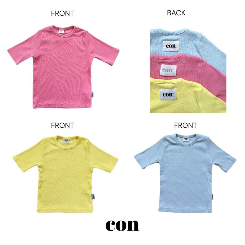 Con - Korean Baby Fashion - #onlinebabyboutique - Slush Oversized Tee