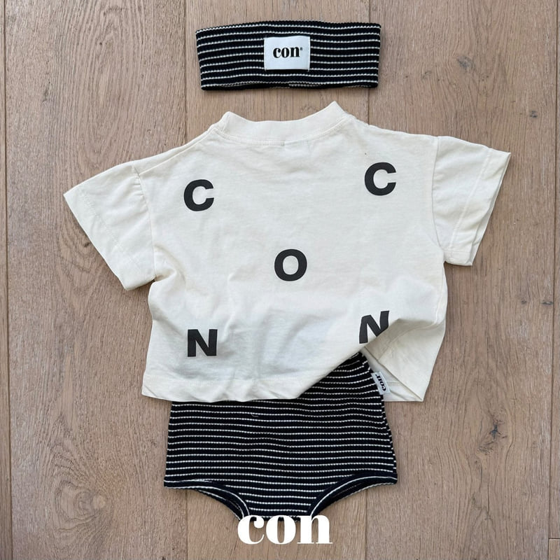 Con - Korean Baby Fashion - #onlinebabyshop - IStriped Leggings - 9