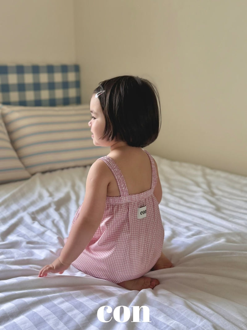 Con - Korean Baby Fashion - #onlinebabyshop - Yogurt Overalls - 5