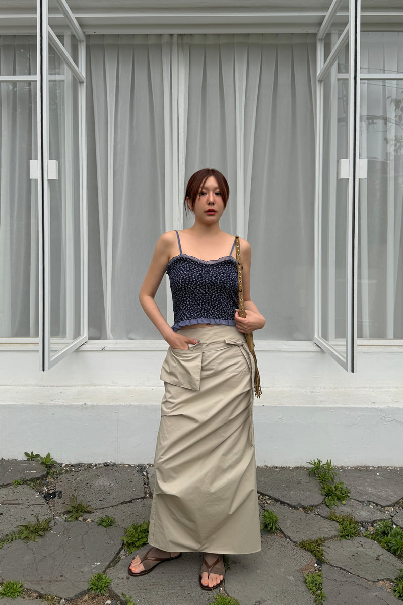 Connaught - Korean Women Fashion - #momslook - Mini Flower Top - 5