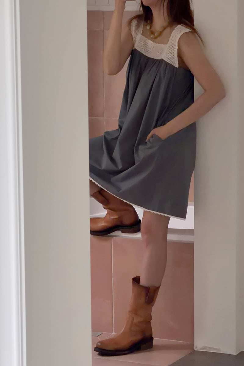 Connaught - Korean Women Fashion - #momslook - Ray Dress - 5
