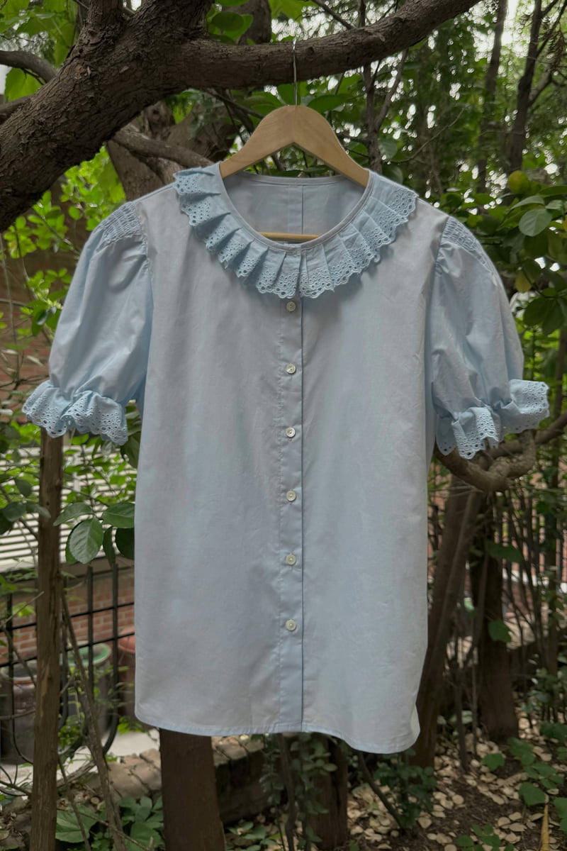 Connaught - Korean Women Fashion - #momslook - Bowen Belt Blouse - 6