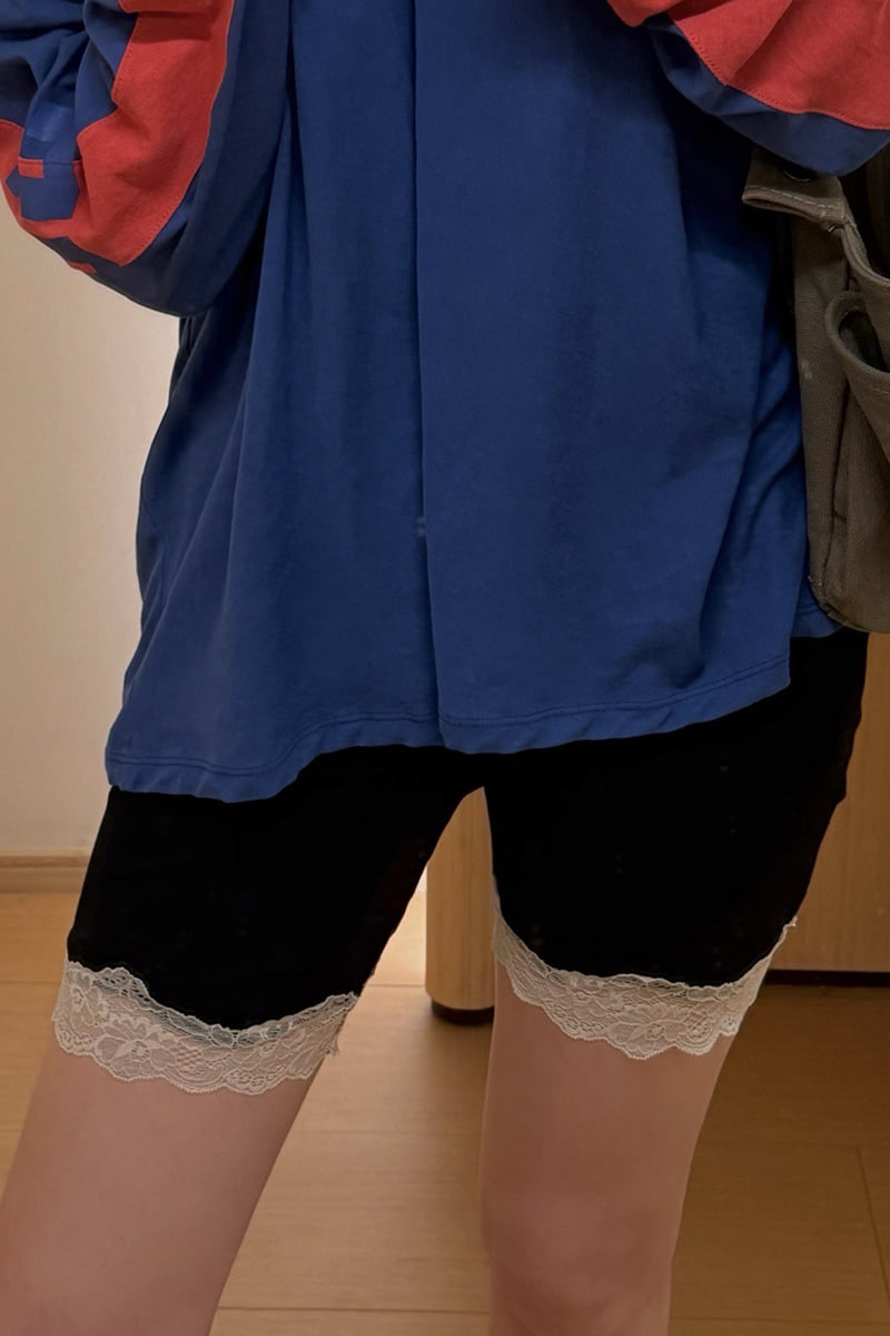 Connaught - Korean Women Fashion - #momslook - Lace Leggings - 7
