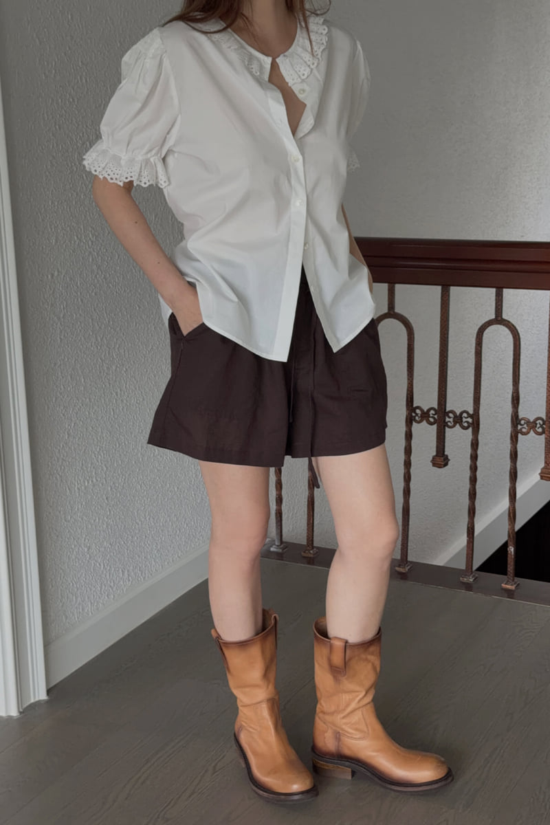 Connaught - Korean Women Fashion - #pursuepretty - Bowen Belt Blouse - 10