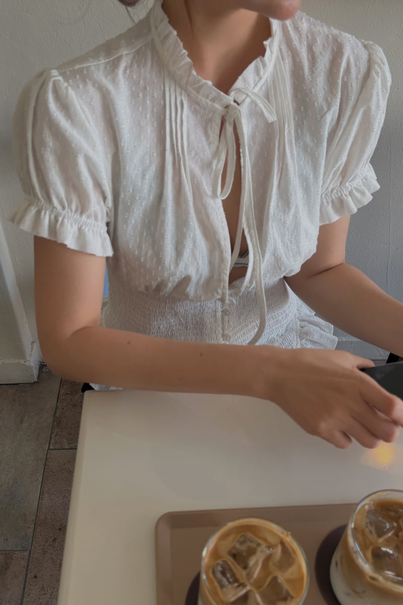 Connaught - Korean Women Fashion - #vintagekidsstyle - Whim Blouse - 4