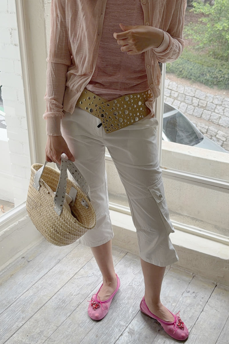 Connaught - Korean Women Fashion - #shopsmall - CONT Cargo Capri Pants - 5