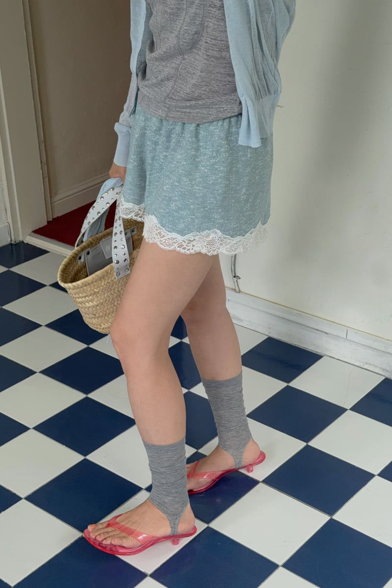 Connaught - Korean Women Fashion - #thatsdarling - Carry Lace Shorts - 5
