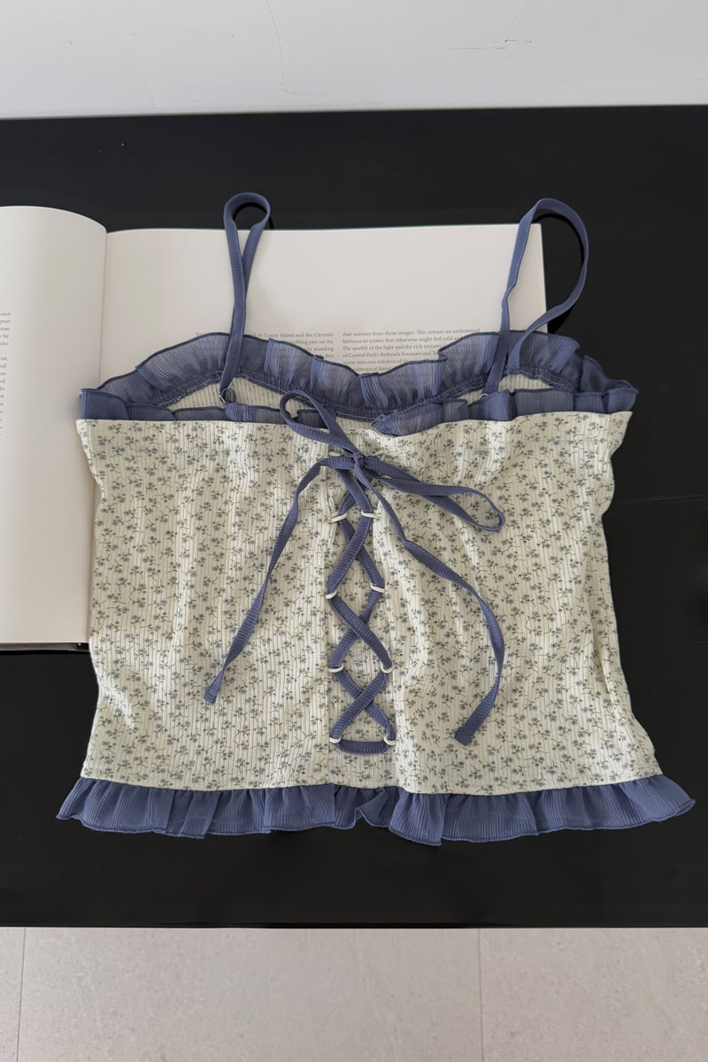 Connaught - Korean Women Fashion - #momslook - Mini Flower Top - 4