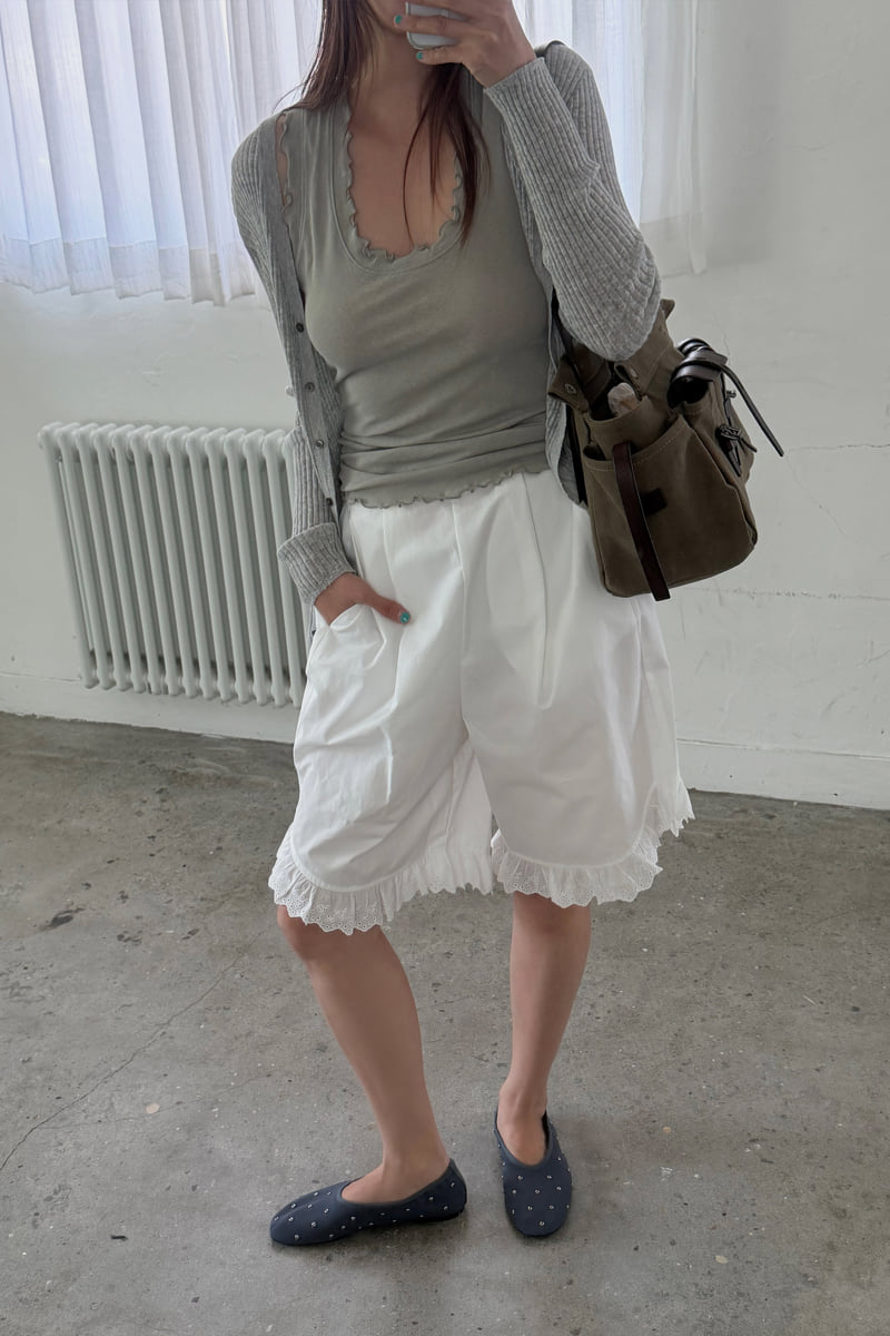 Connaught - Korean Women Fashion - #womensfashion - Bonnie Frill Pants