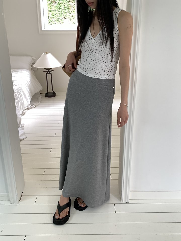 Cranae - Korean Women Fashion - #momslook - Slim A-Line Skirt - 10