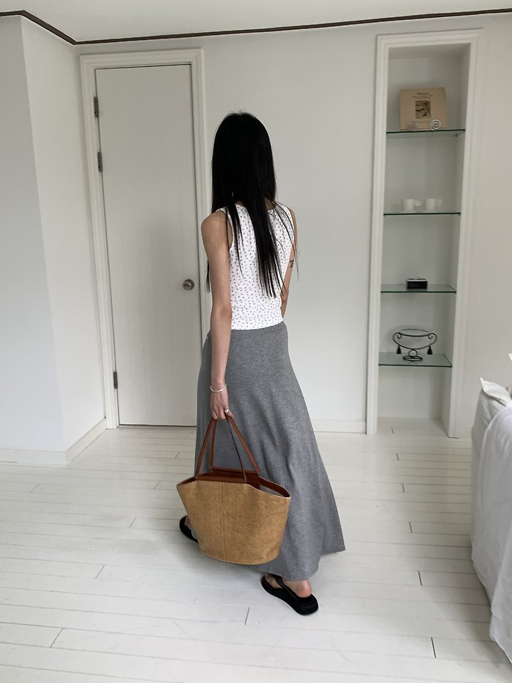 Cranae - Korean Women Fashion - #momslook - Slim A-Line Skirt - 12