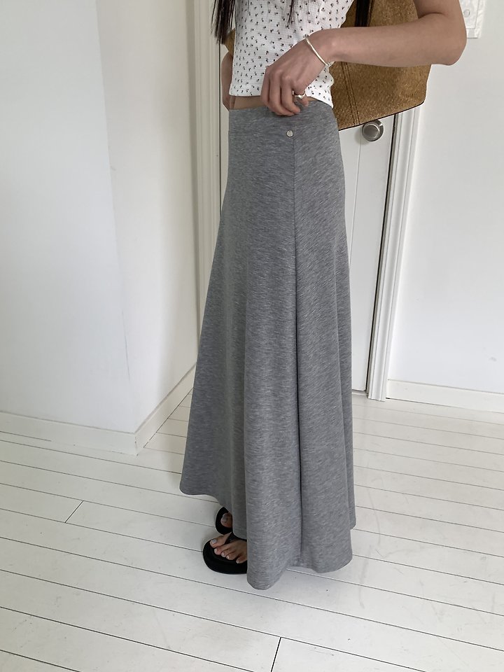 Cranae - Korean Women Fashion - #momslook - Slim A-Line Skirt - 6