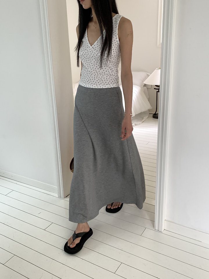 Cranae - Korean Women Fashion - #momslook - Slim A-Line Skirt - 8