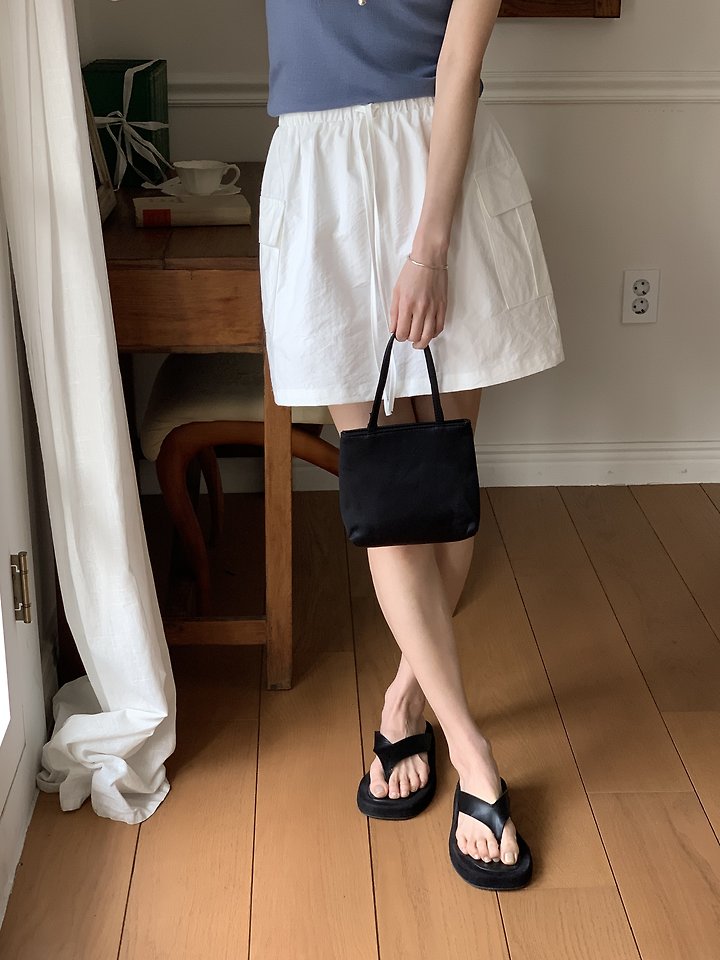 Cranae - Korean Women Fashion - #momslook - Gram Cargo Skirt - 11
