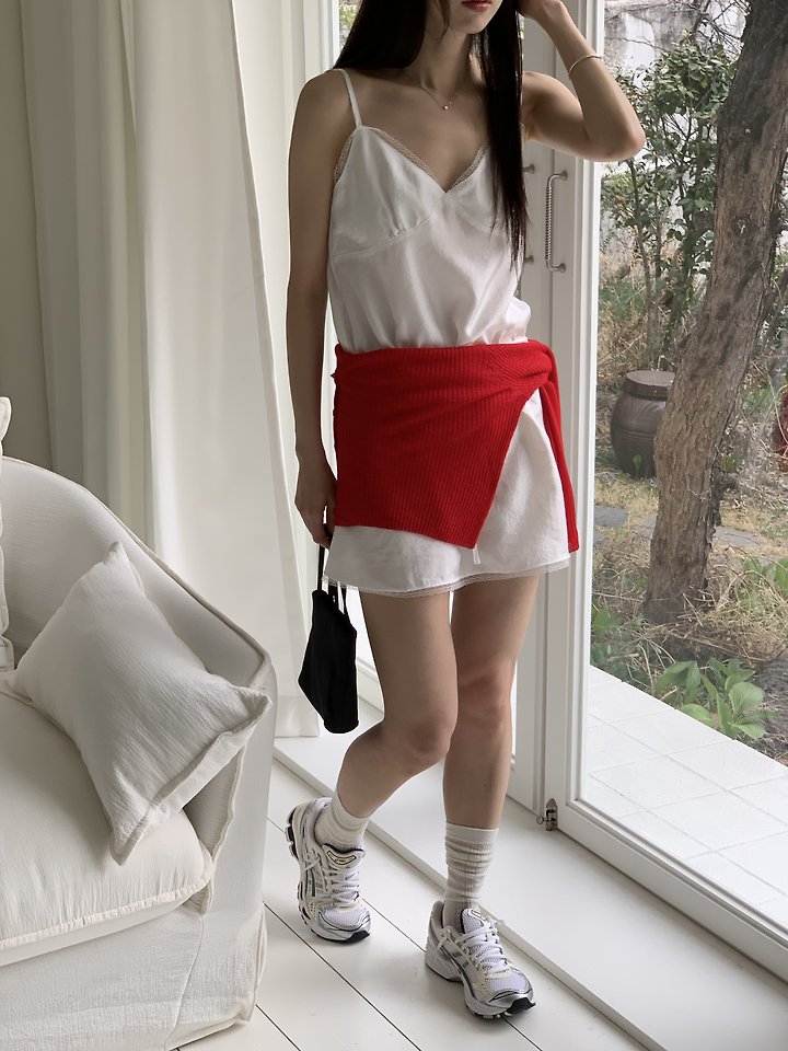 Cranae - Korean Women Fashion - #momslook - Bay Strap One-piece - 5