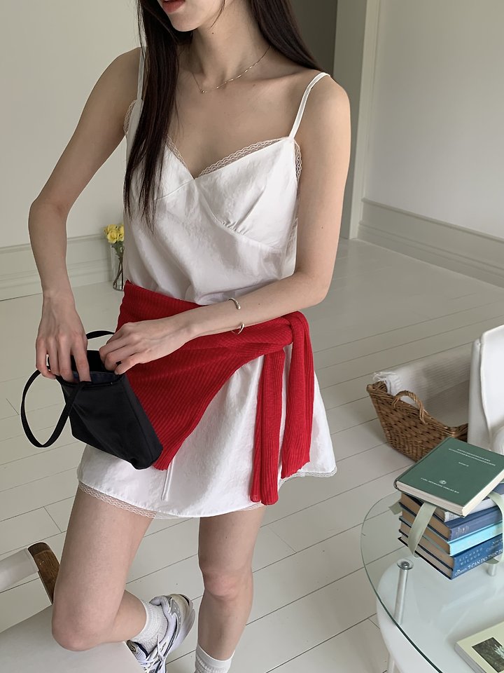 Cranae - Korean Women Fashion - #momslook - Bay Strap One-piece - 9