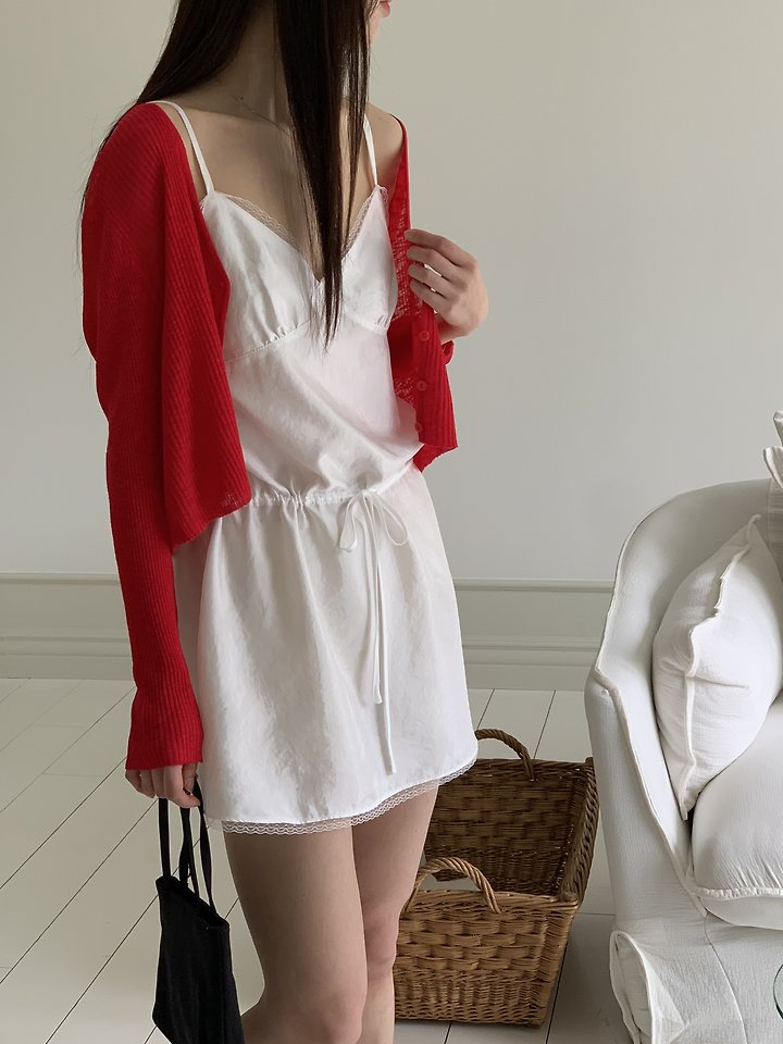 Cranae - Korean Women Fashion - #momslook - Aca Ribbed Knit Cardigan - 10
