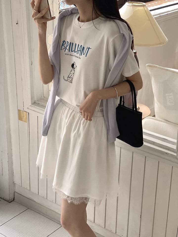 Cranae - Korean Women Fashion - #pursuepretty - Pure Lace Skirt - 11