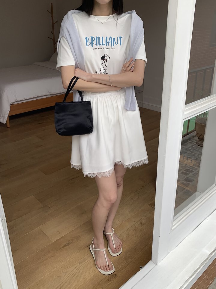 Cranae - Korean Women Fashion - #restrostyle - Brilliant Tee - 9