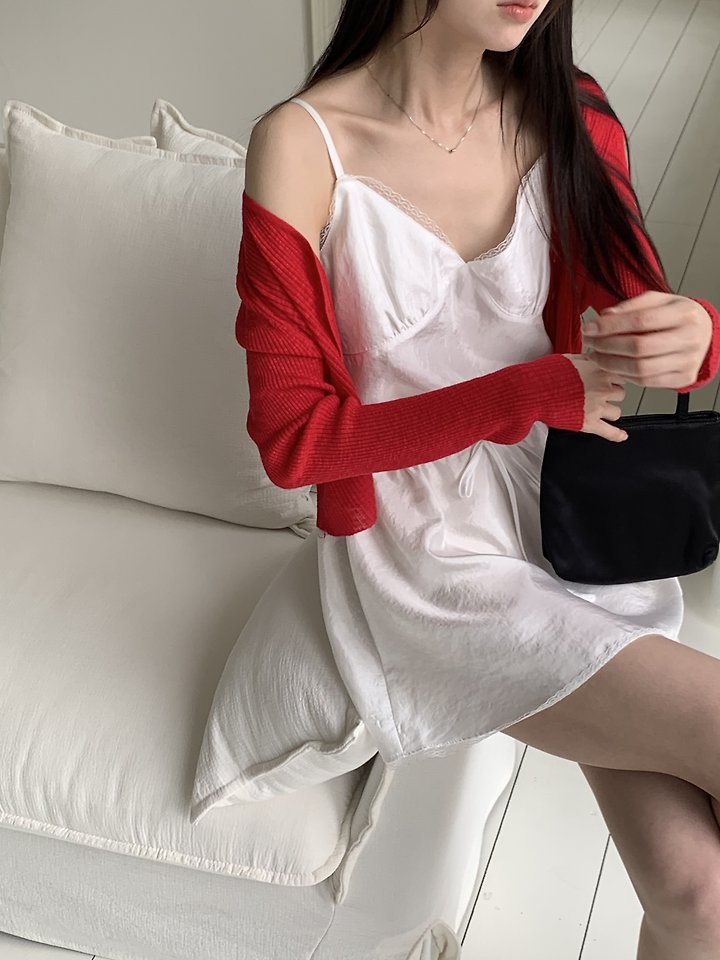 Cranae - Korean Women Fashion - #shopsmall - Bay Strap One-piece - 2