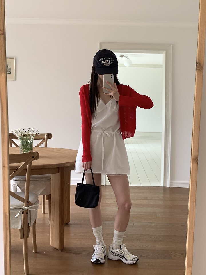Cranae - Korean Women Fashion - #thelittlethings - Aca Ribbed Knit Cardigan - 3