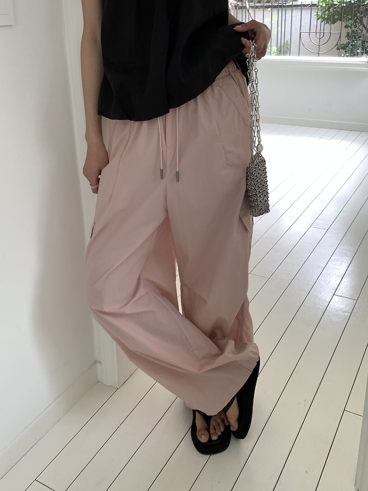 Cranae - Korean Women Fashion - #womensfashion - Crisp Cargo Pants - 3