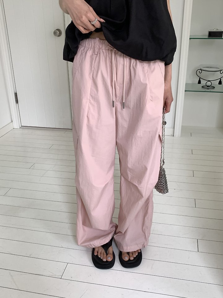 Cranae - Korean Women Fashion - #womensfashion - Crisp Cargo Pants - 7
