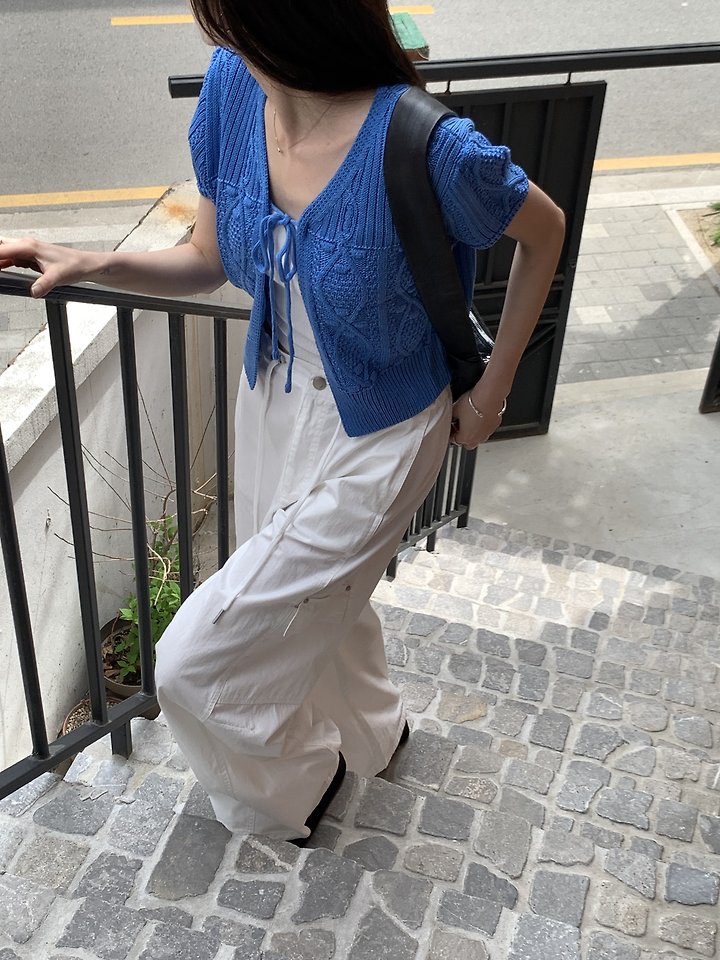 Cranae - Korean Women Fashion - #womensfashion - Hive Half Cardigan - 9