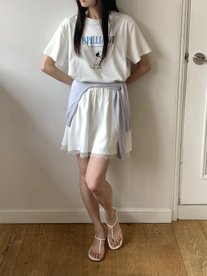 Cranae - Korean Women Fashion - #womensfashion - Pure Lace Skirt - 8