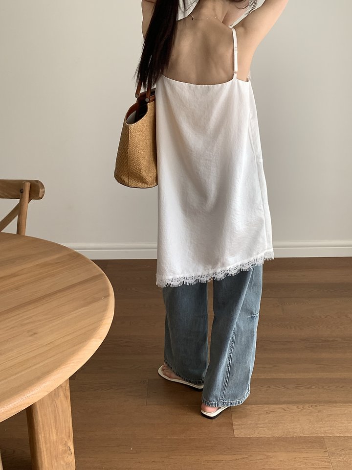 Cranae - Korean Women Fashion - #womensfashion - Ray Asymmetric Strap One-piece - 12
