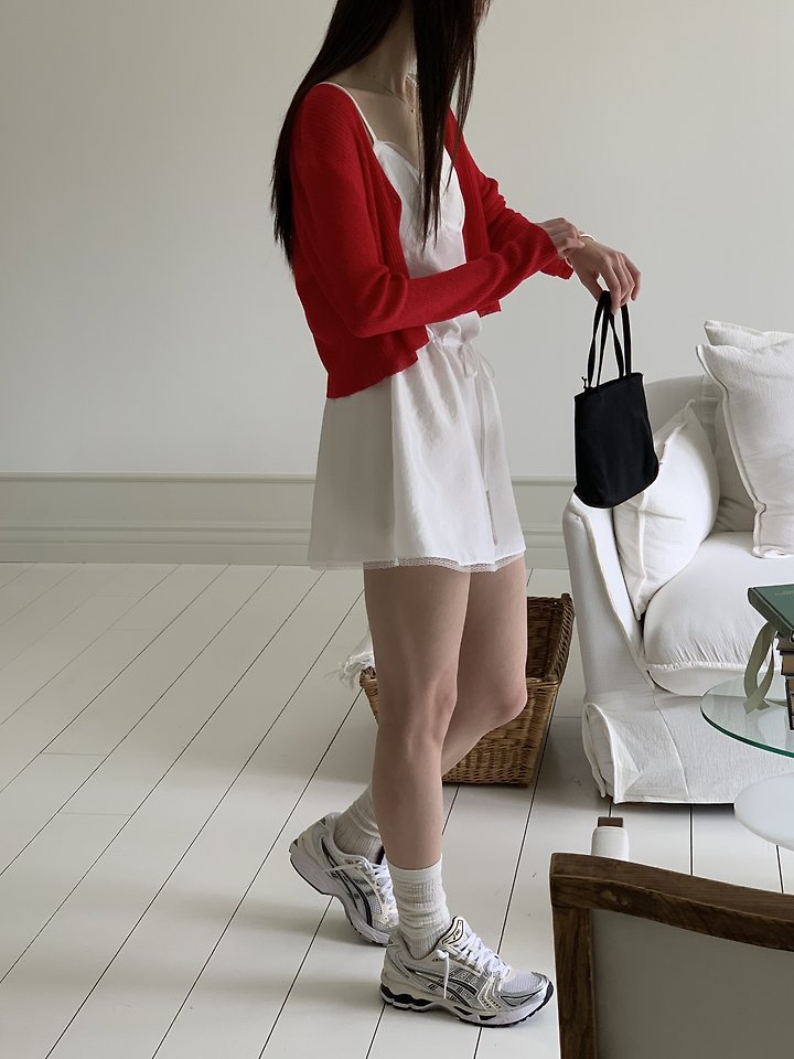 Cranae - Korean Women Fashion - #womensfashion - Aca Ribbed Knit Cardigan - 9