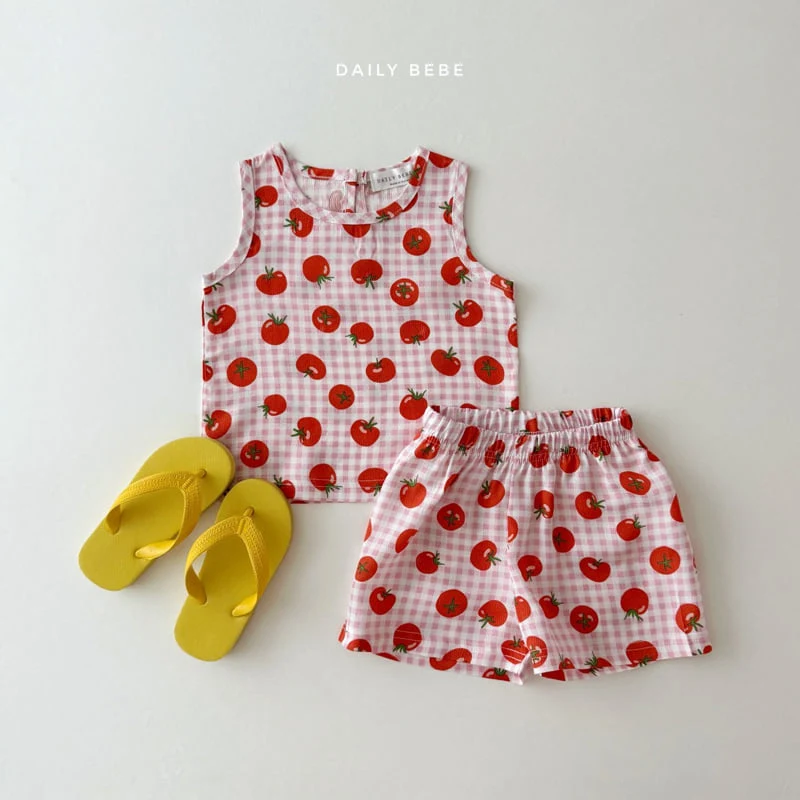 Daily Bebe - Korean Children Fashion - #childofig - Cooling Rayon Set - 2