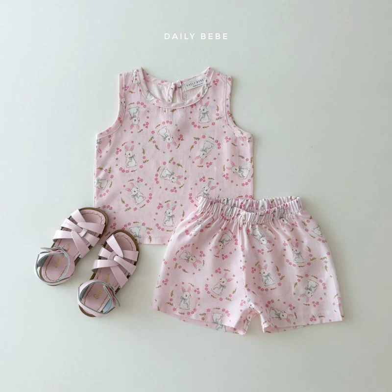 Daily Bebe - Korean Children Fashion - #childrensboutique - Cooling Rayon Set - 4