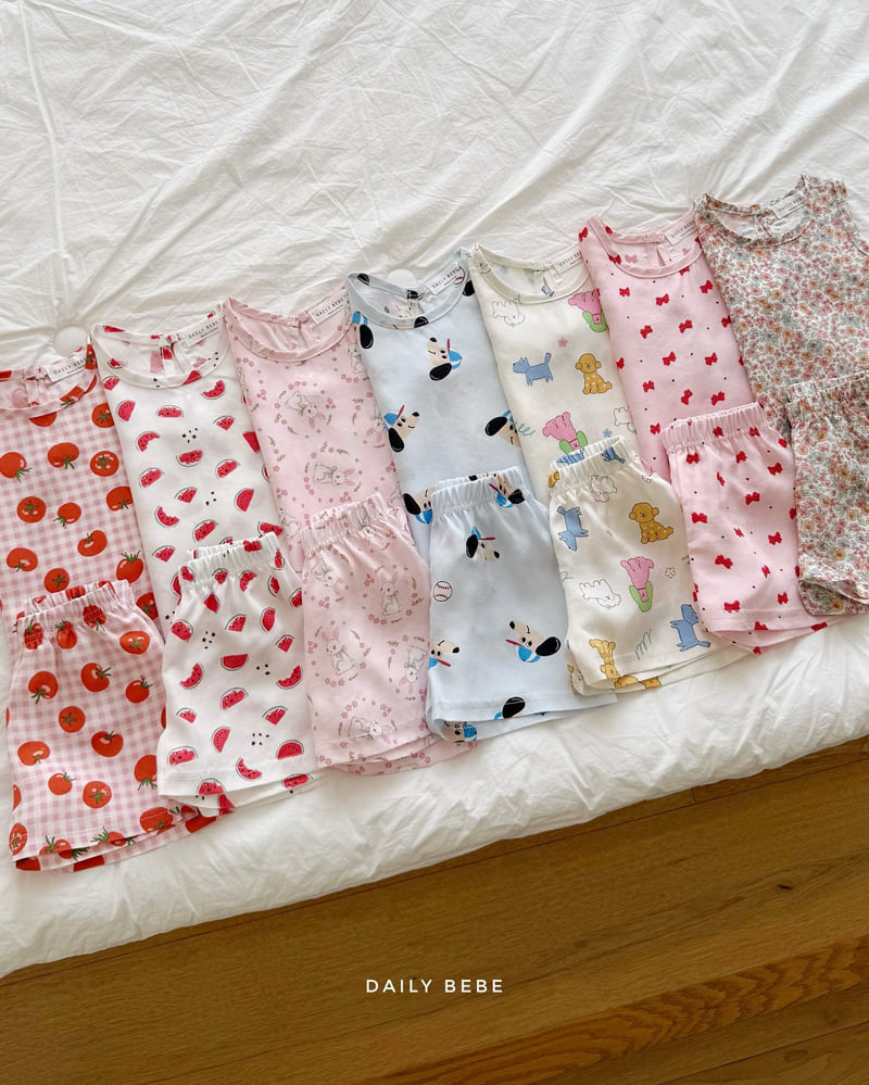 Daily Bebe - Korean Children Fashion - #littlefashionista - Cooling Rayon Set - 11