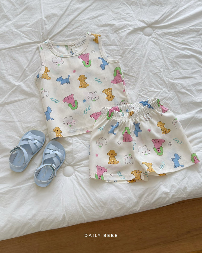 Daily Bebe - Korean Children Fashion - #magicofchildhood - Cooling Rayon Set - 12