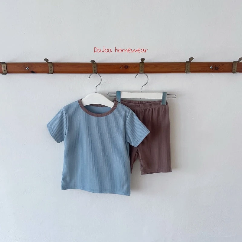 Dajoa - Korean Children Fashion - #Kfashion4kids - Color Block Easywear - 6