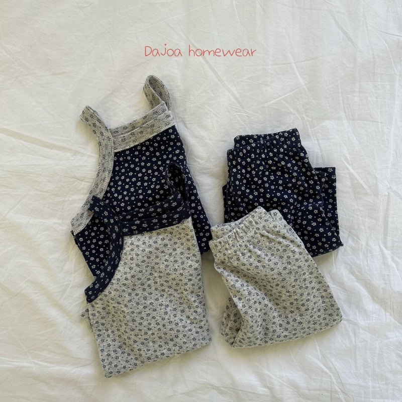 Dajoa - Korean Children Fashion - #Kfashion4kids - Blossom Sleeveless Easywear - 3