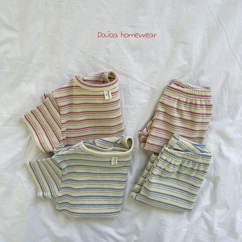 Dajoa - Korean Children Fashion - #fashionkids - Stripe Easywear - 3