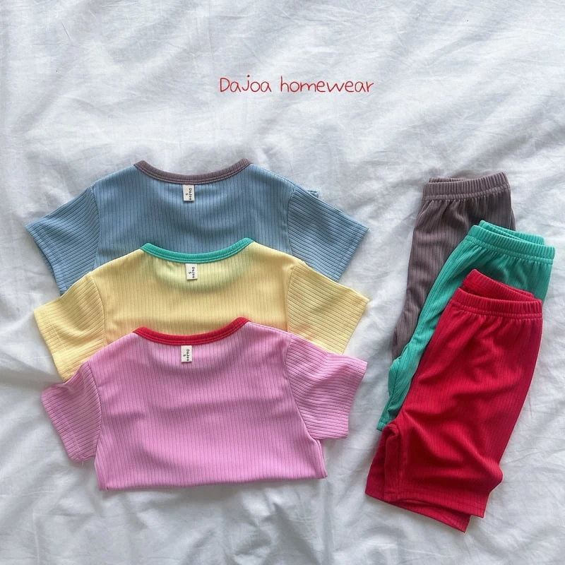 Dajoa - Korean Children Fashion - #fashionkids - Color Block Easywear - 2