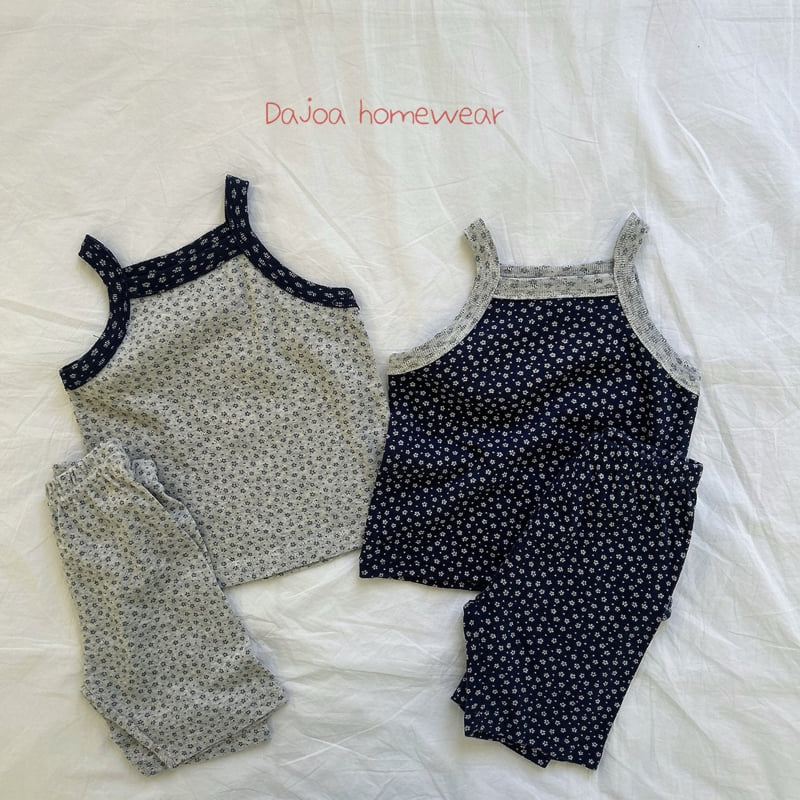 Dajoa - Korean Children Fashion - #kidzfashiontrend - Blossom Sleeveless Easywear - 2